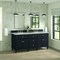 James Martin Vanities 72'' Double Vanity, Black Onyx w/ 3 CM Eternal Jasmine Pearl Quartz Top 424-V72-BKO-3EJP - alternate 2